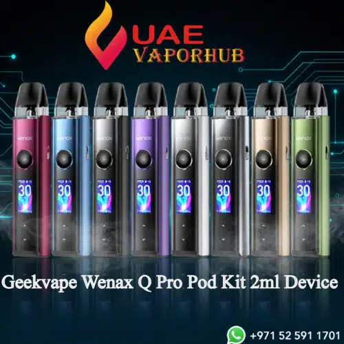 Geekvape Wenax Q Pro Pod Kit 2ml Device at UAE Vapor Hub