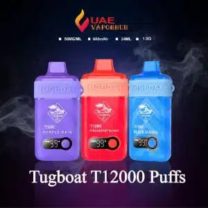 Best Tugboat T12000 Puffs 50Mg Disposable Vape in Dubai, UAE