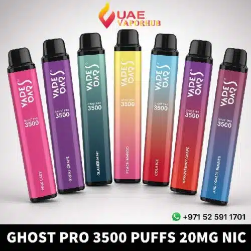 Ghost Pro 3500 Puffs 20mg Disposable Vape at UAE Vapor Hub