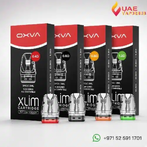 Oxva Xlim 3ml Top Fill Cartridge 3 pack in UAE