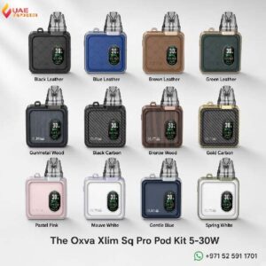 Discover OXVA XLIM SQ Pro Pod Kit for Adjustable Vaping at UAE Vapor Hub